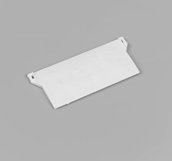 What is the main function of the 100MM Bottom Weight curtain base plate?