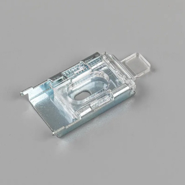 What are the characteristics of the transparent plastic material of the NO.ZH-G04 bracket?